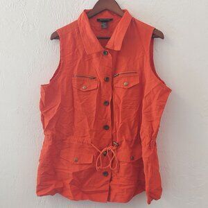 Ashley Stewart Vest Plus Size